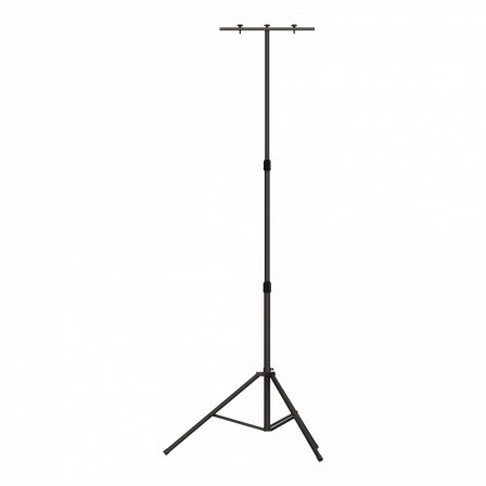 Thorsman - Trépied téléscopique + support pour 1 ou 2 lampes