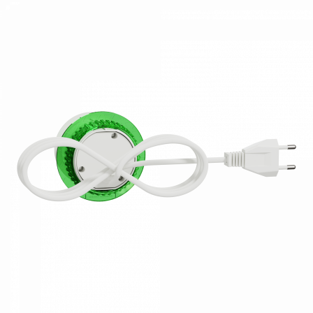 Unica System+ - bloc de prise à encastrer XS - USB A+C - câble 2m - blanc