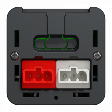 Unica System+ - nourrice précâblée M - 4x 2P+T + USB A+C +VDI 4 mod - anthra