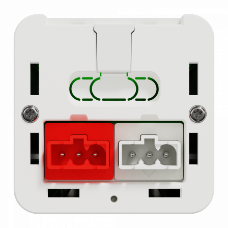 Unica System+ - nourrice précâb M - 2x2P+T +2x2P+Trouge +USB A+C +VDI 4mod - blc