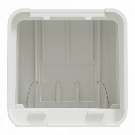 Unica System+ - fixation/finition embout pour nourrice M - à vis - blc