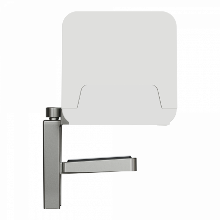 Unica System+ - fixation/finition embout pour nourrice M - à serrage - blanc