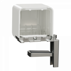 Unica System+ - fixation/finition embout pour nourrice M - à serrage - blanc