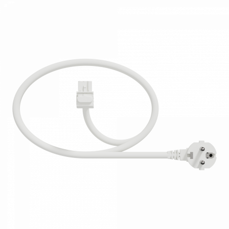 Unica System+ - cable spécifique pour nourrice M - 2,5mm2 - 10m - coudé - blanc