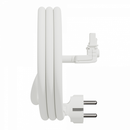 Unica System+ - cable spécifique pour nourrice M - 2,5mm2 - 10m - coudé - blanc