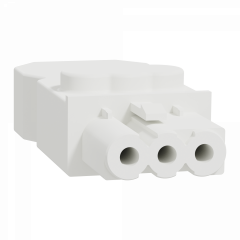 Unica System+ - Connecteur Mini Wieland GST15i3S femelle droit - lot de 5