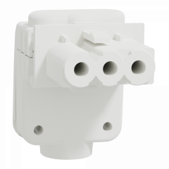 Unica System+ - Connecteur Mini Wieland GST15i3S femelle coudé - lot de 5