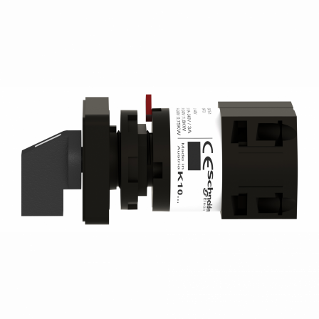 Harmony - interrupteur à came - 1 pôle - 60° - 10A - fixation Ø16/22mm