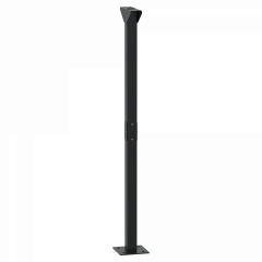 Canalis EV - pilier de borne de recharge - 2400mm - Noir - RAL9005