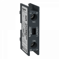 TeSys D - bloc contacts auxiliaires frontaux - 0F+1O - bornes vis-étriers