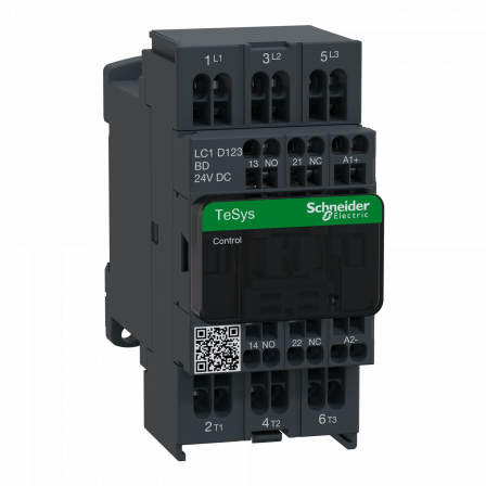 TeSys LC1D - contacteur - 3P - AC-3 440V - 12A - bobine 24Vcc
