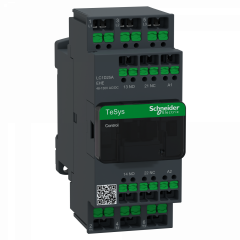 Snap-In - TeSys D - contacteur - 3P(3 NO) - AC3 - inf 440V 25A - 48 à 130Vca-cc