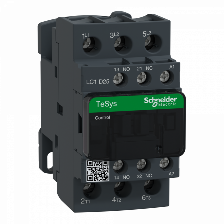 TeSys LC1D - contacteur - 3P - AC-3 440V - 25A - bobine 24Vca
