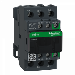 TeSys D - contacteur - 3P(3 NO) - AC3 - <= 440V 25A - 48 à 130Vca-cc