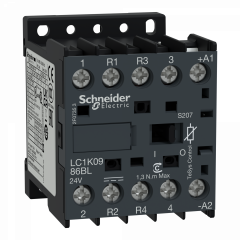 TeSys K - contacteur - 2P+2R - 20A AC1 - 110VBC - cosses fermées ferroviaire