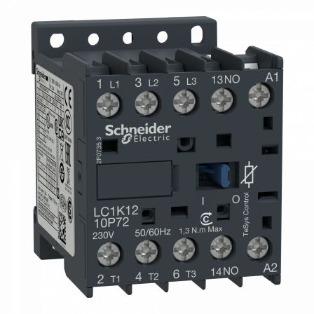 TeSys LC1K - contacteur - 3P - AC-3 440V - 12A - bobine 110Vca