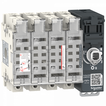 FuPact GS - interrupteur sectionneur fusible - 50A - 4P - NFC 14*51 - F&R CTRL