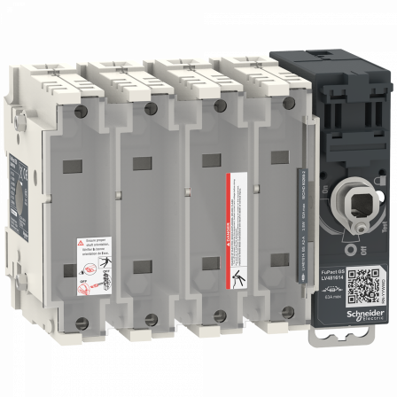 FuPact GS - interrupteur sectionneur fusible - 63A - 4P - BS A2/3 - F&R CTRL