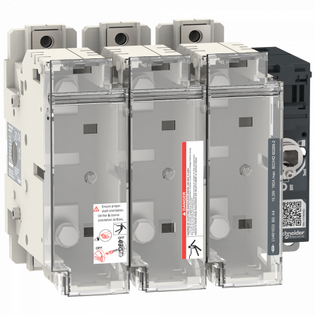 FuPact GS - interrupteur sectionneur fusible - 160A - 3P - BS A2/4 - F&R CTRL