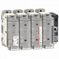 FuPact GS - interrupteur sectionneur fusible - 160A - 4P - BS A2/4 - F&R CTRL