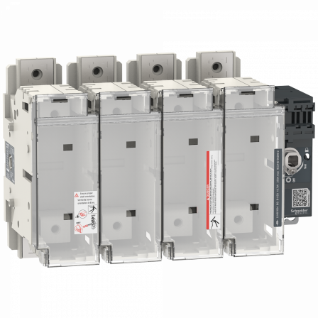 FuPact GS - interrupteur sectionneur fusible - 250A - 4P - BS B1/3 - F&R CTRL