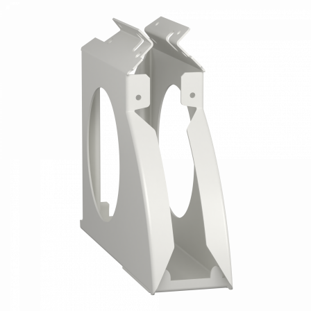 PrismaSeT G - Socle percé pour armoire ou gaine - RAL9003