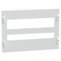 PrismaSeT - Plastron 3/4 NSX250 -7M-L600-vertic.-cde manet.-RAL9003
