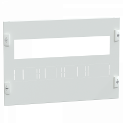 PrismaSeT - Plastron 3/4 NSX250-7M-L600-vert.-Cde rotat/téléc-RAL9003