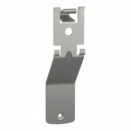 PrismaSeT G - supports (x2) collecteur terre - fixation arrière rail DIN