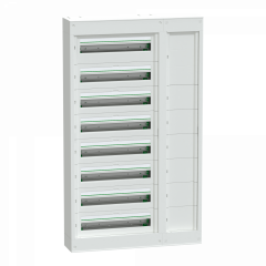 PrismaSeT S - coffret saillie plastique & métal 8 rangées 24 modules + Gaine