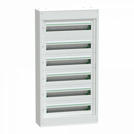 PrismaSeT S - coffret saillie plastique & métal 6 rangées 24 modules