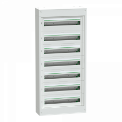 PrismaSeT S - coffret saillie plastique & métal 7 rangées 24 modules