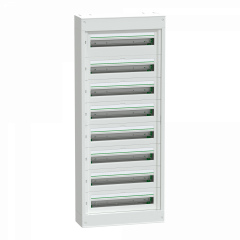 PrismaSeT S - coffret saillie plastique & métal 8 rangées 24 modules