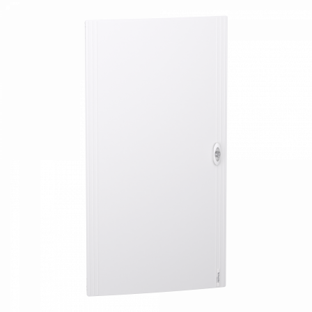 PrismaSeT XS - Porte pleine RAL9003 pour coffret saillie 6 rangées 24 modules