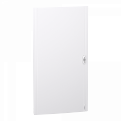 PrismaSeT XS - Porte pleine RAL9003 pour coffret saillie 6 rangées 24 modules