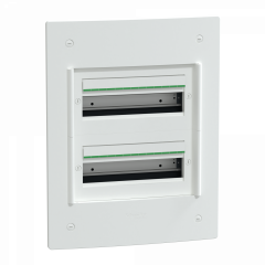 PrismaSeT XS - Coffret encastré 2 rangées 13 modules - sans porte