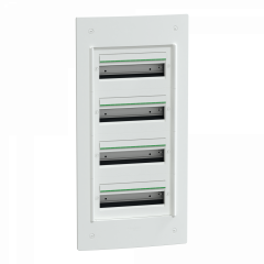 PrismaSeT XS - Coffret encastré 4 rangées 13 modules - sans porte