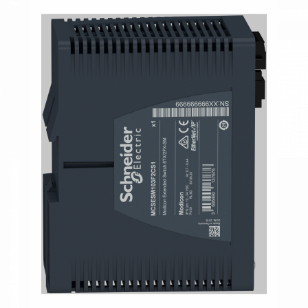 Modicon Switch Manageable Etendu 8Ports Cuivre + 2 ports fibres Optiques SM