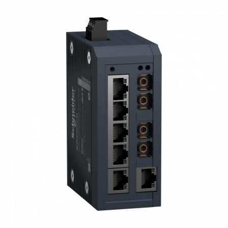 Modicon Unmanaged Switch - 6TX/2FX-SM