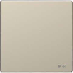 D-Life - enjoliveur pour commande simple IP44 avec joint - blanc sable