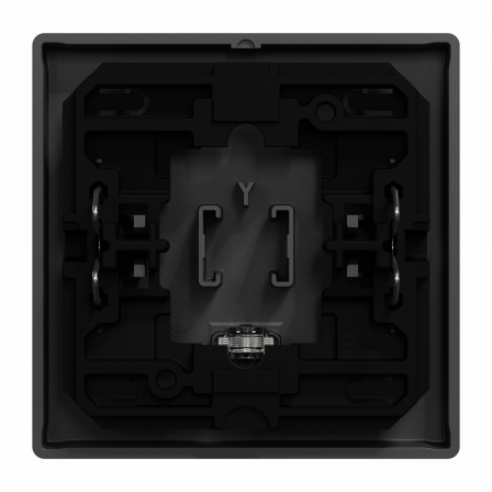 D-Life - enjoliveur pour commande simple avec voyant - anthracite