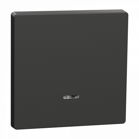 D-Life - enjoliveur pour commande simple avec voyant - anthracite