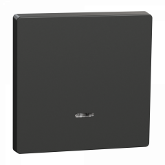 D-Life - enjoliveur pour commande simple avec voyant - anthracite