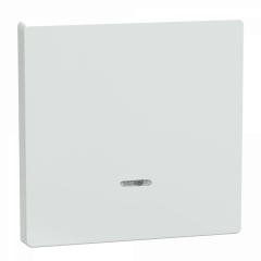 D-Life - enjoliveur pour commande simple avec voyant - blanc lotus