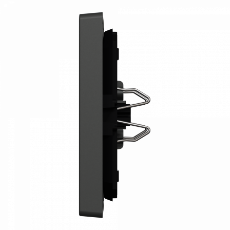 D-Life - enjoliveur pour commande double avec voyant - anthracite