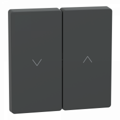 D-Life - enjoliveur pour commande double volets roulants - anthracite