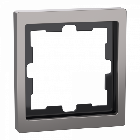 D-Life - cadre de finition - métal - nickel - 1 poste