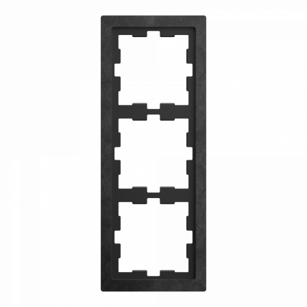 D-Life - cadre de finition - pierre - ardoise - 3 postes