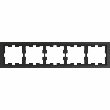 D-Life - cadre de finition - pierre - ardoise - 5 postes