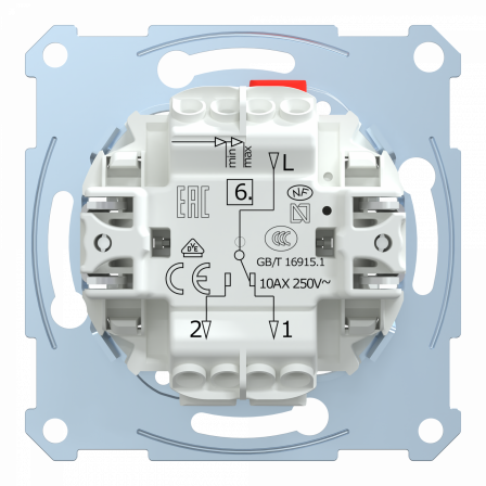 D-Life - interrupteur va-et-vient - 10A - méca seul